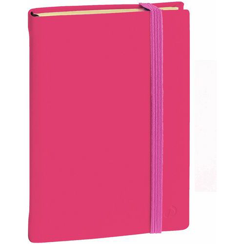 Quo Vadis - Carnet de notes 16x24cm ligné Silk Orange - 192 pages souples - Éco-responsable