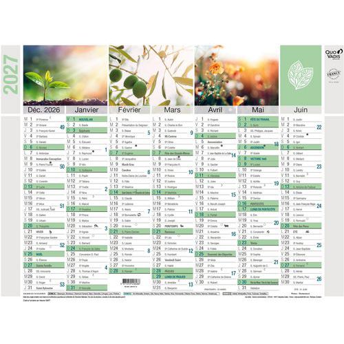 Quo Vadis - Calendrier Banque Equology 2026 - 18 x 13,5 cm - Éco-responsable 95% recyclé