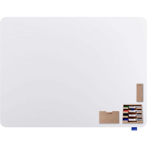 Legamaster - Tableau blanc émaillé 90x119,5cm - Magnétique et Mobile - Éco-responsable FSC