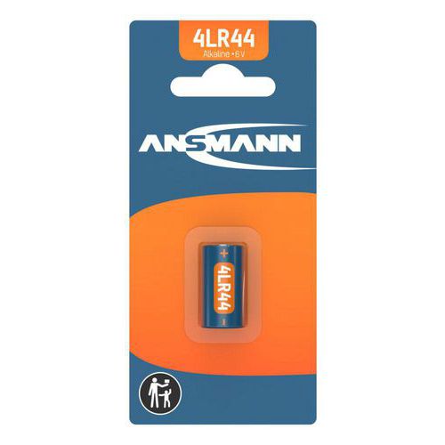 Ansmann - Pile Alcaline 4LR44 - Haute Performance et Longue Durée