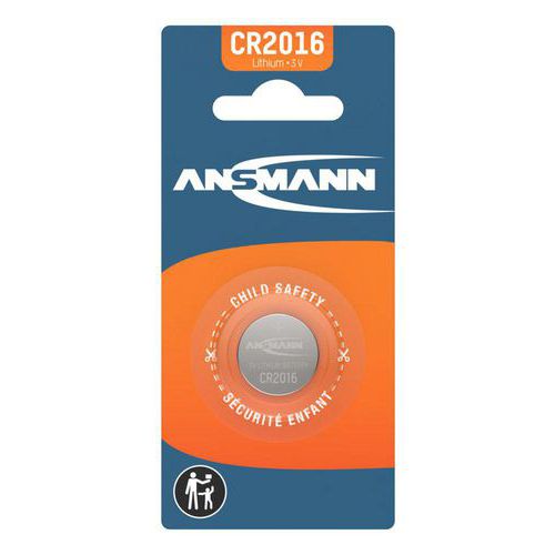 Ansmann CR 2016 Batterie &agrave; usage unique CR2016 Lithium-Ion (Li-Ion)