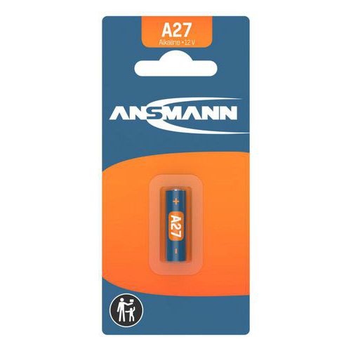 Ansmann - Pile Alcaline A27 1516-0001 - Haute Performance et Longue Durée