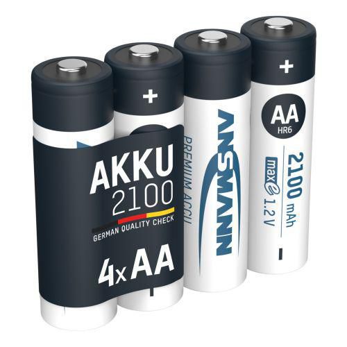Ansmann - Piles AA/HR6 - Lot de 4 - Haute Performance