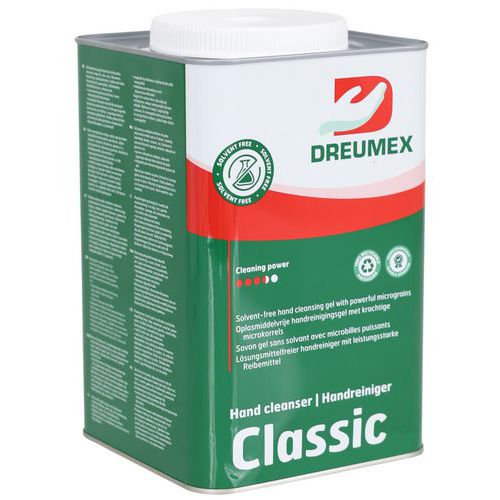 Dreumex - Savon Lave-mains Classic Microbille - Bidon 4.5 L - Nettoyage Efficace & Écologique