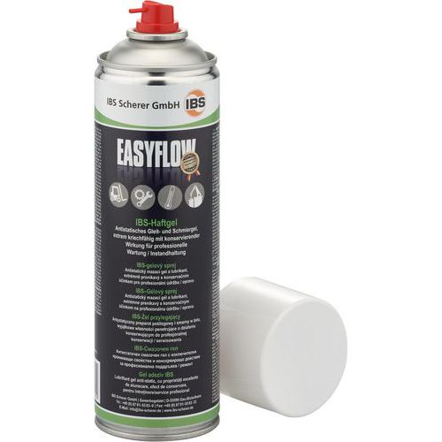 IBS - Gel Adhésif EasyFlow Spray 500mL - Lubrifiant Polyvalent Haute Température 210°C