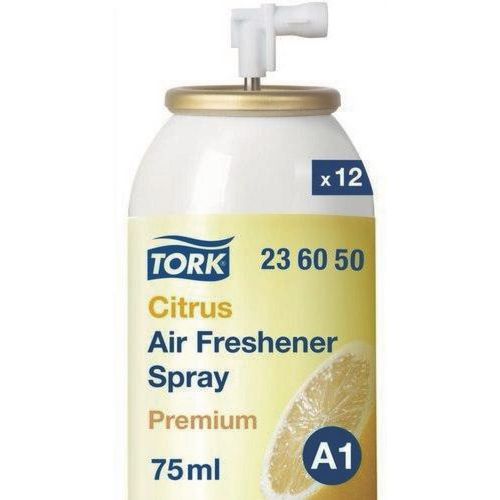 Tork - Recharge Désodorisant Automatique Agrumes - 75 mL - Fraîcheur Durable