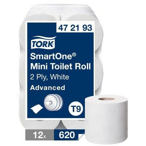 papier toilette tork rouleau feuille à feuille smartone