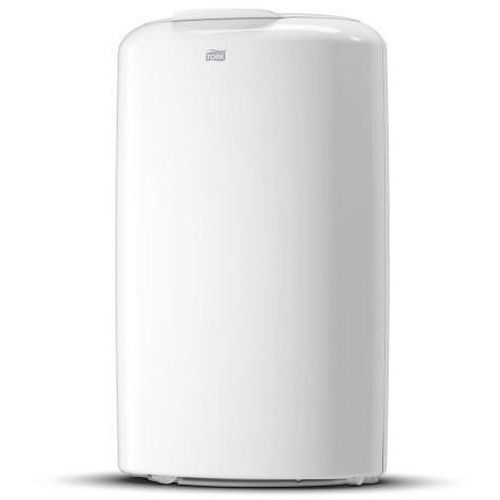Tork - Poubelle Sanitaire Bin 50 L Blanche - Ouverture Pédale - Plastique Polypropylène - 64.5 cm Hauteur - Durable et Hygiénique