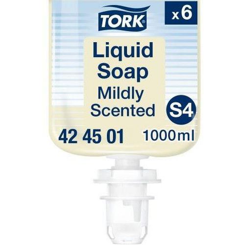 Tork - Savon liquide doux S4 Premium - 2031 g - Éco-responsable et recyclable