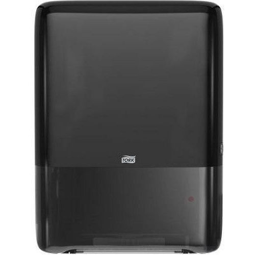 Tork - Mini Distributeur Essuie-mains Noir - Plastique - H49.1cm L10.1cm P36.7cm - Emballage Recyclable