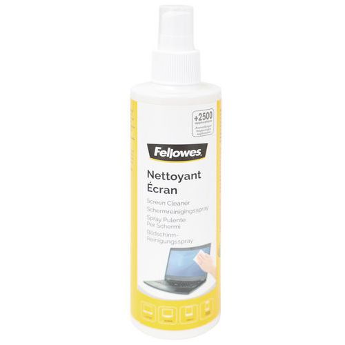 Fellowes - Spray Nettoyant Écran 250 ml - Nettoyage Informatique - Anti-traces