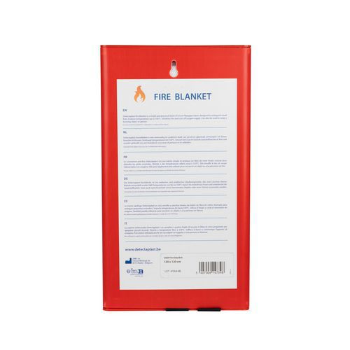 FARMOR Couverture Anti-feu 120 X 120 Cm &Eacute;tui Rigide - 