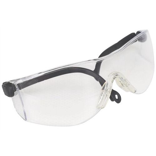 Honeywell - Lunettes de protection Op-tema - Monture noire, oculaire incolore - Antibuée, Antirayures - Confort et sécurité