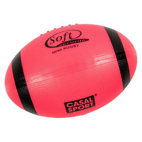Casal Sport - Ballon de Rugby Soft Securit Taille 3 - Vinyle Pédagogique Gazon