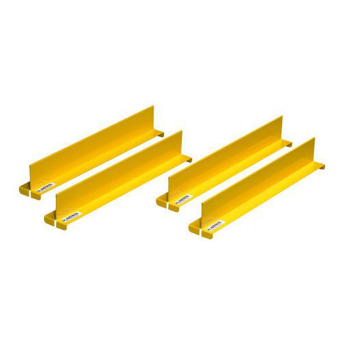 Justrite - Lot de 4 Séparateurs pour Armoires de Sécurité 113L/170L - 52x359x63mm - Recyclable