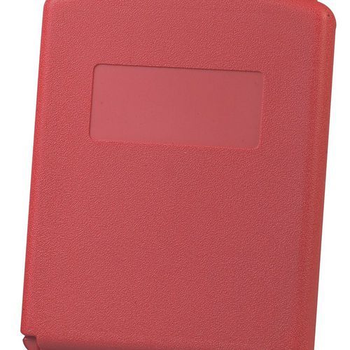 Justrite - Boîte de Rangement Document Rouge Grand Modèle Polyéthylène - 279x54x368 mm - Sécurité et Organisation