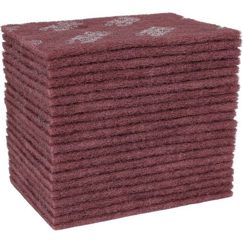3M - Feuilles abrasives Scotch-Brite CF-HP A - Rouge 158x224mm - Grain très fin - Finition parfaite