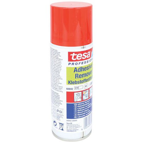 Tesa - Aérosol Nettoyant Résidus Colle 200ml - Dissout Facilement Adhésifs - Idéal Nettoyage Rapide