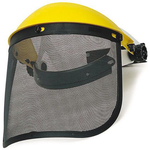 Kit protection du visage a bande anti transpiration - Visiere grillagee - Singer Safety Kit protection du visage a bande anti transpiration - Visiere grillagee - Singer Safety