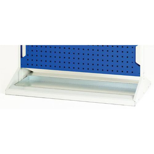 Bott - Bac Inférieur pour Rack Perfo Fixe ou Mobile - 1000mm Largeur - 28mm Hauteur - Emballage Recyclé 93%