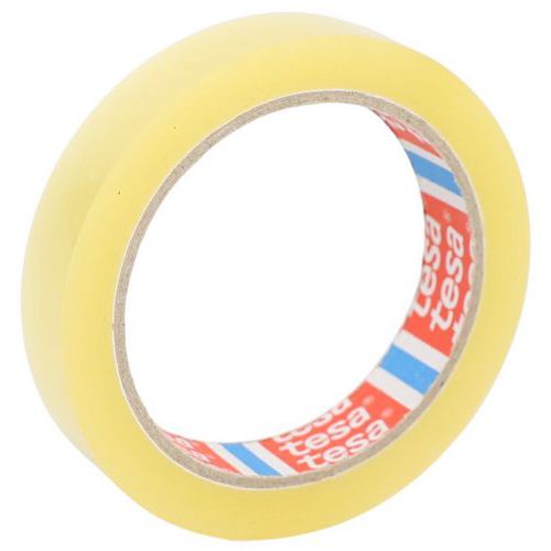 Tesa - Rouleaux adhésifs transparents Standard - Lot de 8 x 66m x 19mm - Idéal bureau et emballage