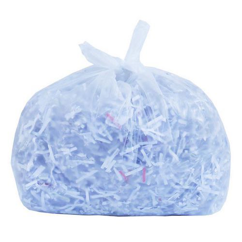 Lot 100 Sacs Poubelle Transparents 15L Usage Intensif - Idéal Déchets Ménagers - Résistants et Pratiques