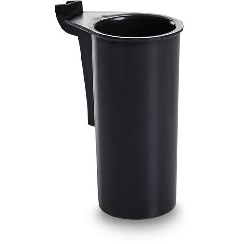 Raaco - Lot de 4 godets support tube - Ø 30mm - Noir - 0,3kg