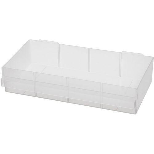 Raaco - Tiroir amovible série 150 pour armoire - L 27.9 cm, P 15.5 cm, H 6.4 cm - Recyclable