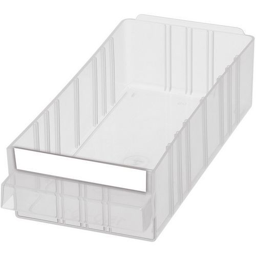 Raaco - Étiquettes Autocollantes pour Armoire - Modèle 150-01 Blanc - Lot de 50% Emballage Recyclé - Lean Management