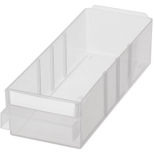 Raaco - Étiquettes Autocollantes pour Armoire - Modèle 150-00 Blanc - Lean Management - Lot de 50% Emballage Recyclé