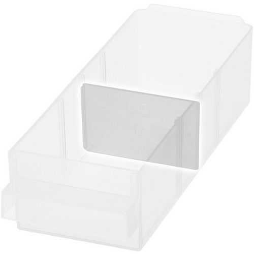 Raaco - Séparateur d'armoire amovible - 5.2 cm x 3.2 cm - Recyclable - Mobilier d'atelier