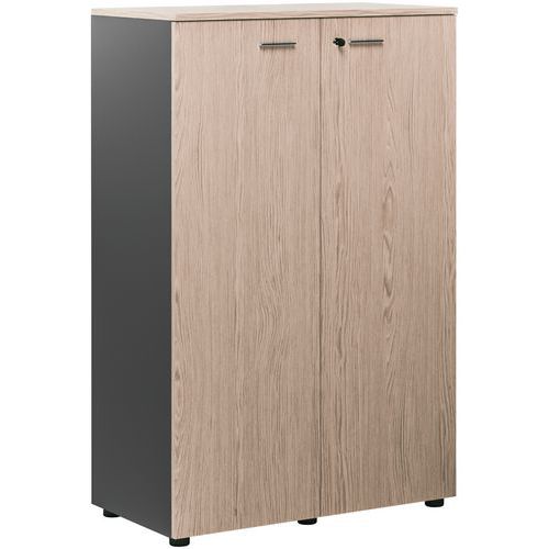 Armoire Orme Gris/anthracite