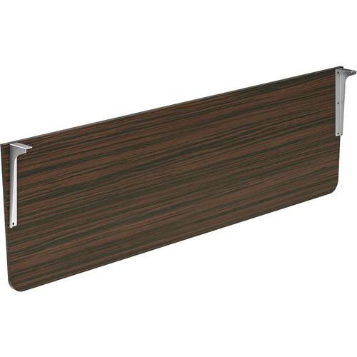 Voile De Fond Placage Bois Pour Bureau L 190 Ã‰bène