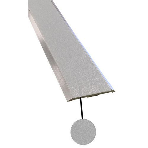 Wattelez - Nez de marche plat antidérapant Aluminium - 1500mm x 41mm - Intérieur/Extérieur - 2 ans garantie