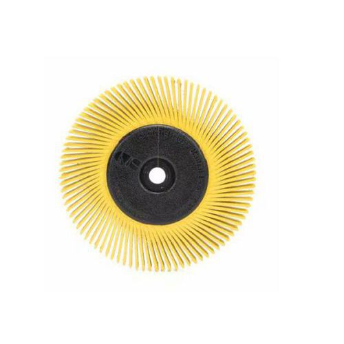 3M - Brosse Abrasive BB-ZB 150x12mm Grain 80 - Pour Tout Support - Accessoire Électroportatif