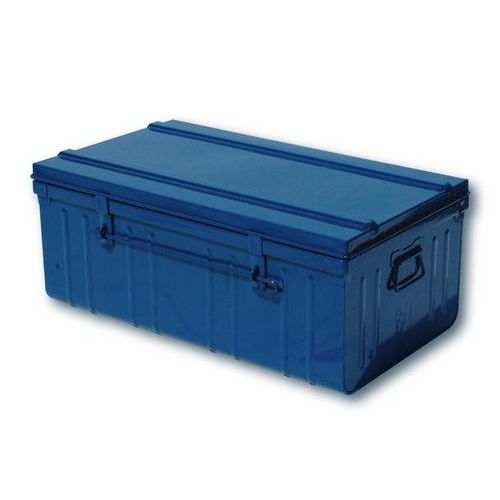 Pierre Henry - Cantine en acier bleu 80 cm - 95 L - Idéale chantier, entrepôt, collectivité