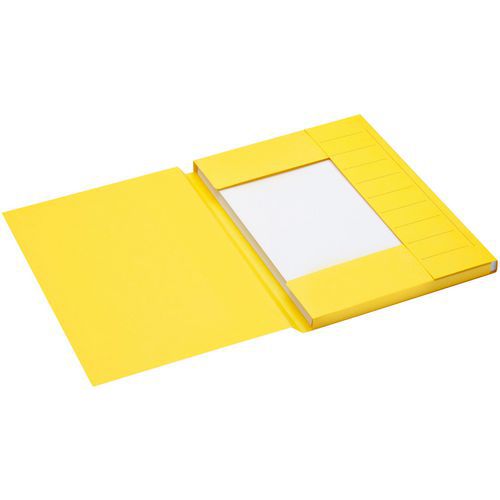 Chemise à Rabats A4: Jaune: Secolor