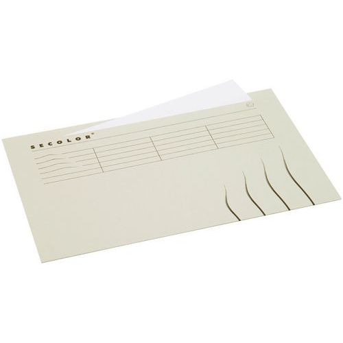 Dossier Chemise Folio Onglet: Gris: Secolor