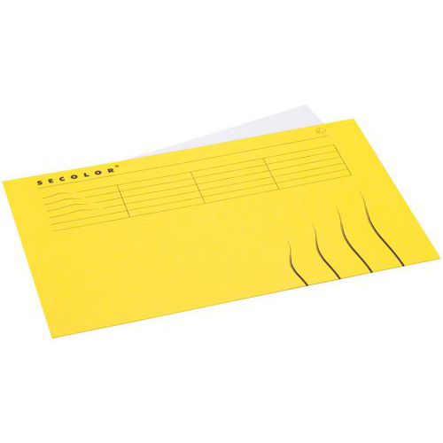 Dossier Chemise Folio: Jaune: Secolor