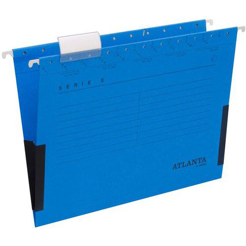 Dossier Suspendu A4 à Soufflets: Bleu: Serie E