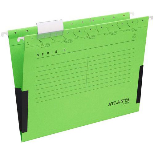 Dossier Suspendu A4 à Soufflets: Vert: Serie E