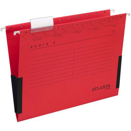 Dossier Suspendu A4 à Soufflets: Rouge: Serie E