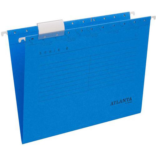 Dossier Suspendu A4: Capacité 40 Mm: Bleu: Serie E