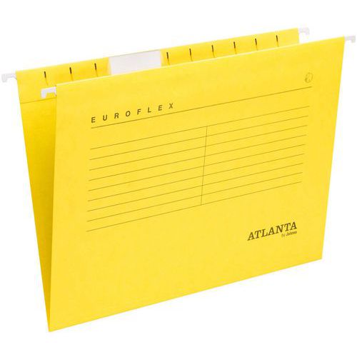 Dossier Suspendu A4: Fond V: Jaune: Euroflex