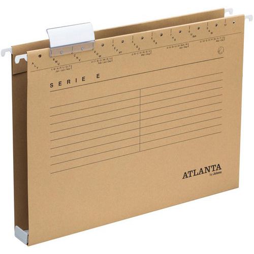 Dossier Suspendu: 30 Mm Fond Fixes: Marron Kraft: Serie E