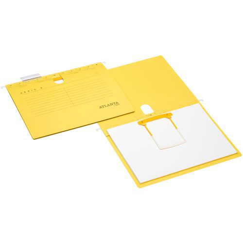 Dossier Suspendu A4 Avec Jalemaclip: Jaune: Serie E
