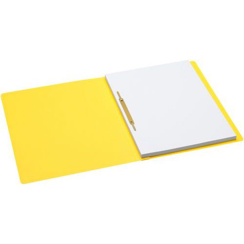 Dossier A4 Avec Lamelle: Jaune: Secolor