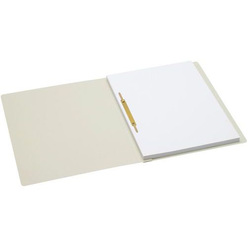 Dossier A4 Avec Lamelle: Gris: Secolor