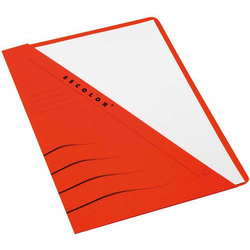 Pochette Découpée: Rouge: Secolor