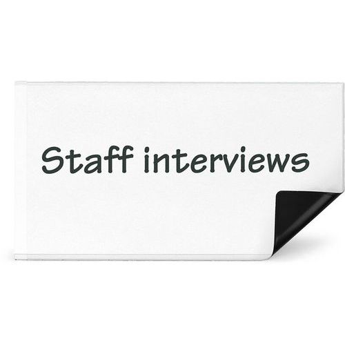 Porte Étiquettes Magnétiques Avec Inserts: 55x102mm